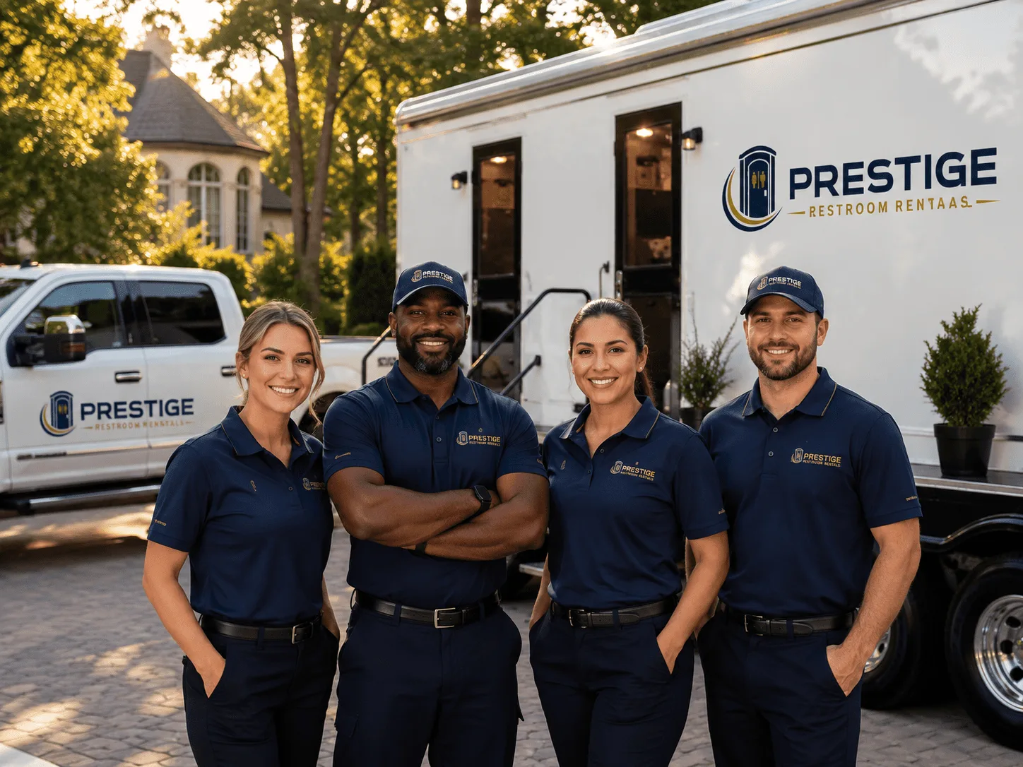 Trusted Luxury Portable Restrooms company in Genoa, OH
